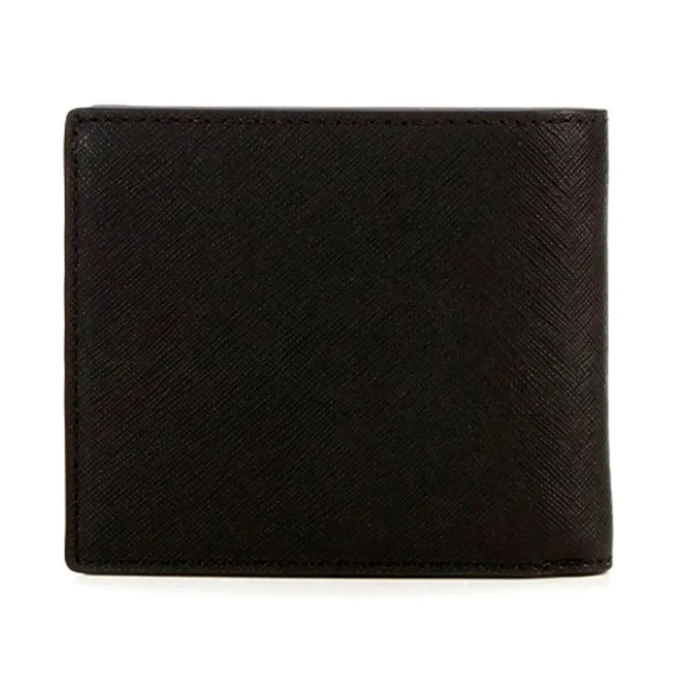 🎄🎁ALERT Michael Kors Men's Black Jet Set Signature Andy Billfold Pocket